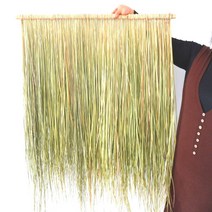 인조 초가지붕 인테리어 원두막 이엉 전통한옥 짚풀, 타일 길이 1m  잔디 길이 1m 20매