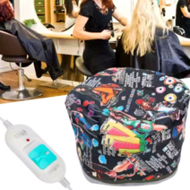 Gorro Térmico Tratamiento Sombrero 전기o 캡a Para Cabello Secador De Pelo, Black