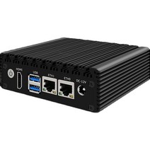 미니컴퓨터 P1 미니 PC 6W 저전력 인텔 N3050/N3160 쿼드 코어 스레드 X86 소프트 라우터 2*1000M Lan 포트 HD-MI 출력 금속 케이스 PK G31, DDR 8GB SSD 512GB, N3160