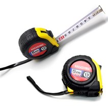 원터치줄자 자동 고무그립 타이어줄자 쇠줄자 눈금자 산업전문가용 휴대용줄자 5M 7.5M줄자, 7.5m