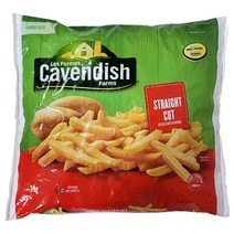 [코스트코] 캐빈디쉬 스트레이트컷 감자 2KG 아이스박스, 1개