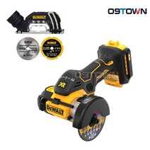 디월트 DCS438N 충전 컷오프 툴 20V 본체 3인치 집진커버 악세서리날 3종 포함 BL, 1개