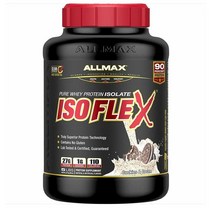 ALLMAX ISOFLEX Whey Protein Isolate 올맥스 아이소플렉스 웨이 프로틴 쿠키앤크림 2.27kg