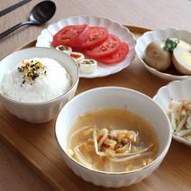 골드 엣지 혼밥 신혼 2인 4인 6인 도자기 식기 세트 밥 국 그릇 세트 집들이선물, 면기, 블랙