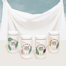 1+1 라이크밀 단백질 쉐이크 700g, 바나나, 딸기
