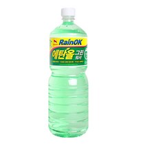 불스원 에탄올그린워셔액1.8L, 옵션1 - 기본포장 (박스or비닐포장) (+0원)