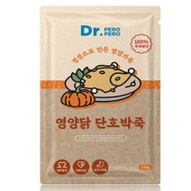 닥터페로 전연령용 영양닭 단호박죽 습식사료 10p, 5개, 12g