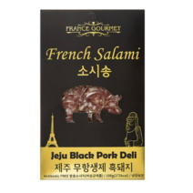 프랑스구르메 무항생제 소시송 슬라이스 소시지, 1개, 100g