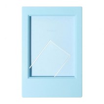 납골당액자 가족납골묘 가정용 3 인치 미니 액자 삽입 형 가족 사진 수직 필름 카드 홀더 테이블 장식, [05] 파란