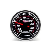 공기압 게이지 측정기 자동차 공기주입기 타이어 공기압 체크 2"52mm 타코미터 전압계 부스트 진공 공, 02 Boost Gauge PSI