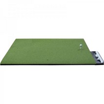 챌린저 골프 얼티미트 티 5x5 골프 타격 매트, Green