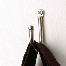 전면피스 고리형 벽부착 걸고리 다용도 소품걸이