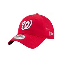 뉴에라 9Twenty 캡 MLB 워싱턴 내셔널스 남성 Perforated Pivot 레드Mesh 모자
