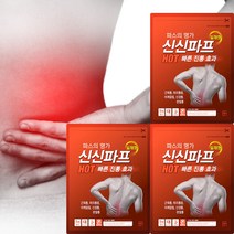 신신제약 신신 파프 핫 파스, 5매입, 3개