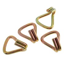 헤비 듀티 래칫 다운 스트랩 1 개 듀얼 J 후크 래싱 액세서리 4, 1-없음, 1개