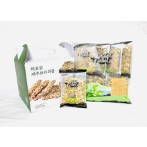 제주 하효맘 보리과즐 선물세트 (8개입 x 3봉) 전통 수제 한과 과자 개별포장