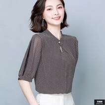 가바바 여성 블라우스 보면 볼 수록 이쁘면서 눈도 아픈 스타일리쉬 블라우스 G59195