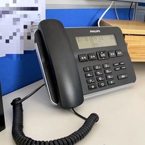 사무실 오피스 유선 전화기 스탠드 받침대 거치대, 개방형 투명 20cm