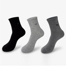 남자 순면 캐주얼 중목 스포츠 양말 1켤레