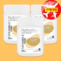 뉴트라렉스 원어데이 비타민C 1000mg 200츄어블, 3개