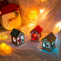 크리스마스 등 만들기 전등갓 조명등 미니스탠드, 성탄절