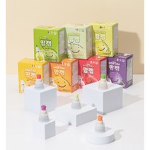 POPCAP 팝캡 키즈비타 프리미엄 8종 중 택 자두 석류 망고 오렌지 그린애플 멜론 포도 샤인머스캣 물에 터뜨려 마시는 멀티비타민음료, 그린애플 5ml 5개입 1Box