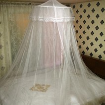 아기 범퍼 침대 모기장 아이방 천장형 캐노피 딸아이 꾸미기 침대용 미세 원형 레이스 모기망 방장 간편 유아 1인 싱글 어린이 공주침대 공주 실내 방충망 아기침대 캐노피형 예쁜