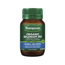 Thompsons 톰슨스 Selenium 오가닉 셀레늄 150mg 셀레노메티오닌 60정