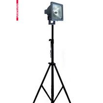 공사현장용 1KW 할로겐 투광등 LD-F1000 스탠드형 투광기 작업등, 전원코드 (2M)