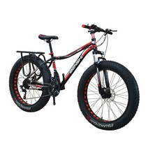 스노우바이크 오프로드 광폭타이어 MTB 큰타이어, 24단 20인치 블루 20인치