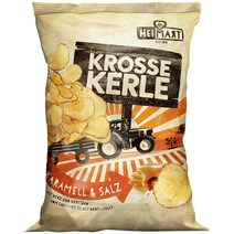 HeiMart Caramel & Salt Potato Chips 하이마트 독일 카라멜 앤 쏠트맛 단짠 감자칩 스낵 115g 10팩