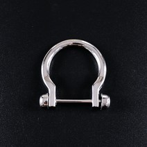 DIY 부자재 오메가링 O링 디링 D링 오링 ORING 가방 버클 퀼트 재료 금속 가방끈 손잡이 각링 실버