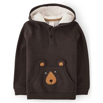 Gymboree 남아 및 유아용 긴소매 후드 스웨트셔츠 스카이 블루 유니콘