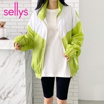 샐리 샐리 브이배색바람막이점퍼_I3A-IJP005