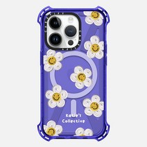 케이스티파이 아이폰 14 Pro 바운스 케이스 Daisy by Ka타이s Collectiv, Peri Purple