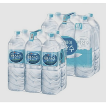 백산수 무라벨 2L, 11개