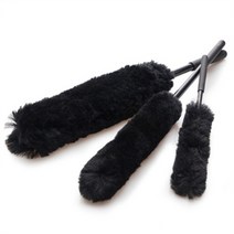 AD 오토브라이트 블랙 울리 휠브러쉬 세트 차량브러쉬, 상세페이지 참조