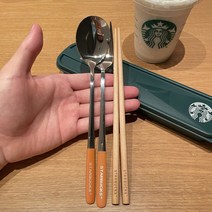 Star벅스 신상품 수저+포크 세트 선물용 휴대용