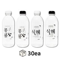 [유페트] 1000ml 라벨 페트병 38파이 30개입 식혜페트병 콩물페트병 페트병 라벨 페트병라벨 식혜병 콩물병 식혜보관 콩물보관, 콩물, 검정캡