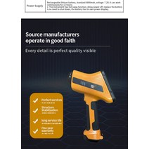휴대용 금속 합금 검사기 XRF 금 귀금속 분석기 스펙트럼, 한개옵션0