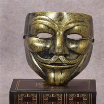 동물가면 파티 무도회 할로윈 가면 마스크 6·1 명절 투라대륙 당삼 남자 병기 난감 조커, 07 스마일 브론즈