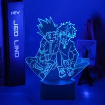 아크릴 3d 램프 애니메이션 헌터 X 키일러와 곤 침실 장식 야간 조명 생일 선물 Led 만화 Hxh 킬리아, CHINA, 01 A_01 7 colors no remote
