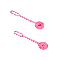 완벽한 퍼팅 골프볼마커 뒤집으면 트릭킹 2P구성, 핑크+핑크