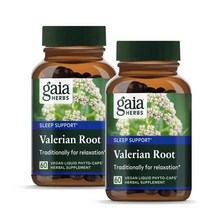 가이아허브 발레리안 루트 쥐오줌풀 60정 Gaia Herbs Valerian Root, 2개