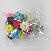 마미하우스 디퓨저 컬러 우드볼 18개 (컬러 9종 X 2개씩)