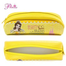 썬스타 디즈니 프린세스 라운드 봉제 필통 (옐로우)