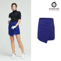 선덜랜드 Sunderland Of Scotland 선덜랜드 여성 면 스판소재 랩지퍼형 큐롯 치마/스커트 - 16612CU21