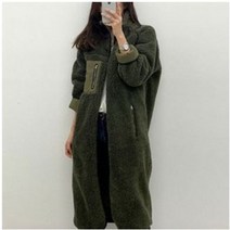 여성 롱 후리스점퍼 루즈핏 캐주얼 양털 뽀글이 자켓 4컬러
