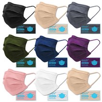 컬러마스크 국내생산 (개별포장) 일회용마스크 프리미엄 3중 필터 국내인증, 50매, 화이트