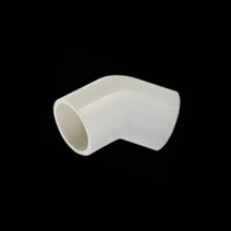 콤비락 파이프 스텐 모듈 앵글 컨넥터 20/25/32/40mm 흰색 PVC 파이프 피팅 스트레이트 엘보 티 크로스 커, 02 45 degree elbow_05 I.D 50mm